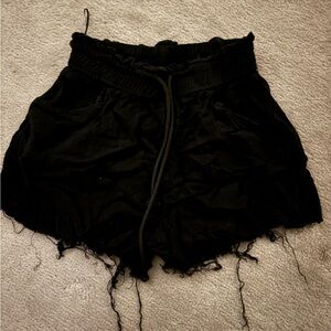 Black Loungewear Shorts
